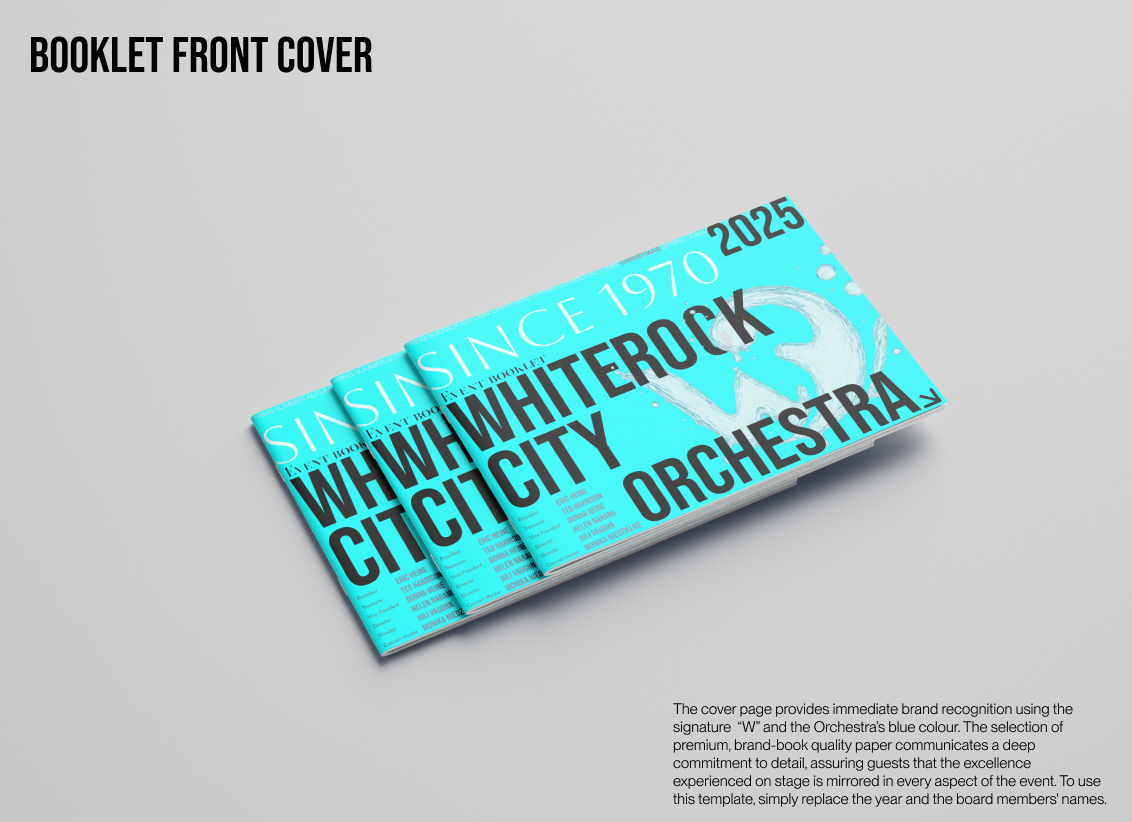 White Rock City Orchestra poster